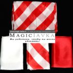 Набор платков (красно-белый)