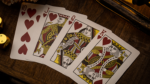 Карты NOC V2 Luxury (Red) by Riffle Shuffle x The House of Playing Cards — изображение 2