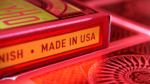 Карты Tally-Ho Red (Circle) MetalLuxe Playing Cards by US Playing Cards — изображение 2