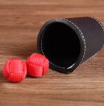 Кожаный стаканчик и шарики Leather Chop Cup — изображение 2