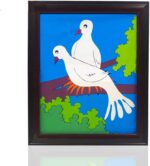 Появление голубя из картины (Dove Frame)