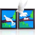 Появление голубя из картины (Dove Frame) — изображение 4