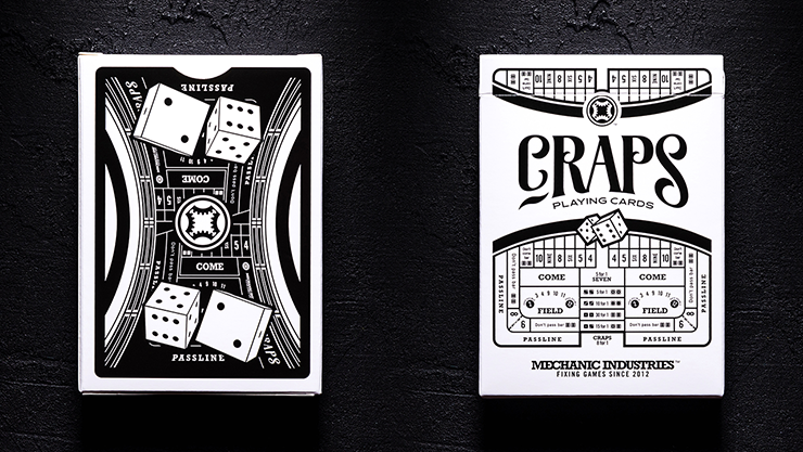 70660-full Карты для игры в кости Craps Playing Cards by Mechanic Industries