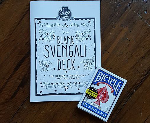 Колода "Blank Svengali" (Пустые свенгали)