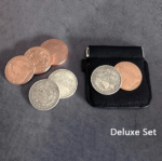 Набор монеты и кошелек Hopping Half (Morgan Dollar and Queen Victoria Ancient Coin) by Oliver