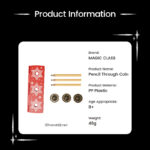 Фокус с карандашом и монетой Magic Class Pencil Through Coin DP18