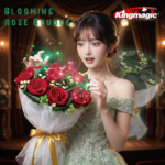 Букет цветущих роз Blooming Rose Bouquet