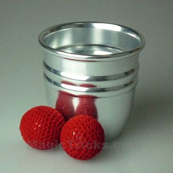 Стаканчики и мячик Delux Chop Cup Silver