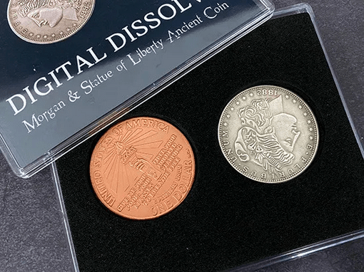 Фокус с монетами Digital Dissolve