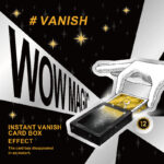 Ментальный фокус с коробочкой для карт Instant Vanish Card Box DP12