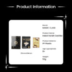 Ментальный фокус с коробочкой для карт Instant Vanish Card Box DP12