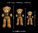 Появляющийся плюшевый мишка 80 см Appearing Teddy Bear by J.C Magic — изображение 3
