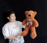Появляющийся плюшевый мишка 80 см Appearing Teddy Bear by J.C Magic