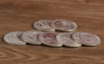 Монетный сет Morgan Dollar Shell and Coin Set (5 Coins + 1 Head Shell + 1 Tail Shell) — изображение 4