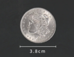 Монетный сет Morgan Dollar Shell and Coin Set (5 Coins + 1 Head Shell + 1 Tail Shell) — изображение 8
