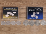 Монетный сет Morgan Dollar Shell and Coin Set (4 Coins + 1 Shell) — изображение 2
