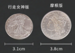 Монетный сет Morgan Dollar Shell and Coin Set (4 Coins + 1 Shell) — изображение 3