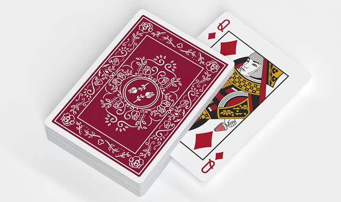 Black Roses Edelrot Playing Cards (Fully Marked)