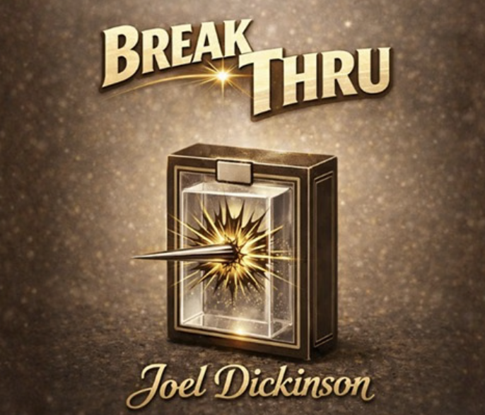 Протыкание акрилового блока Break Thru by Joel Dickinson