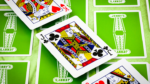 Jerry’s Nugget Monotone (Metallic Green) Playing Cards