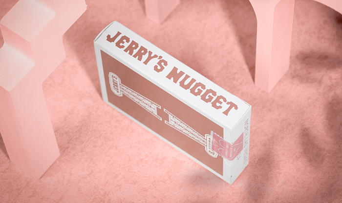 Jerry’s Nugget Monotone (Rose Gold) Playing Cards
