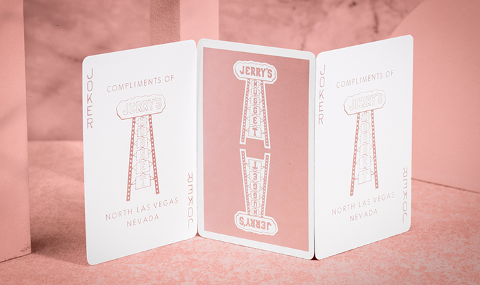 Jerry’s Nugget Monotone (Rose Gold) Playing Cards