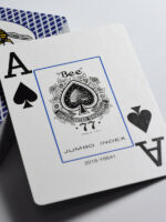 Playing Cards Bee No. 92 Jumbo Index P синие