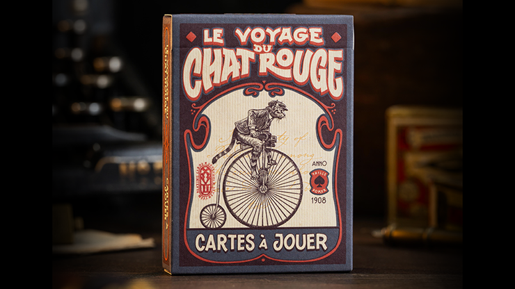 80740-full Карты игральные Le Voyage du Chat Rouge
