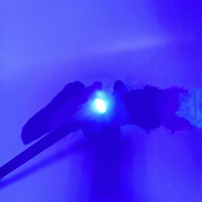 Светящаяся волшебная палочка с перьями 7 цветов Lightning Magic Wand 7 colors